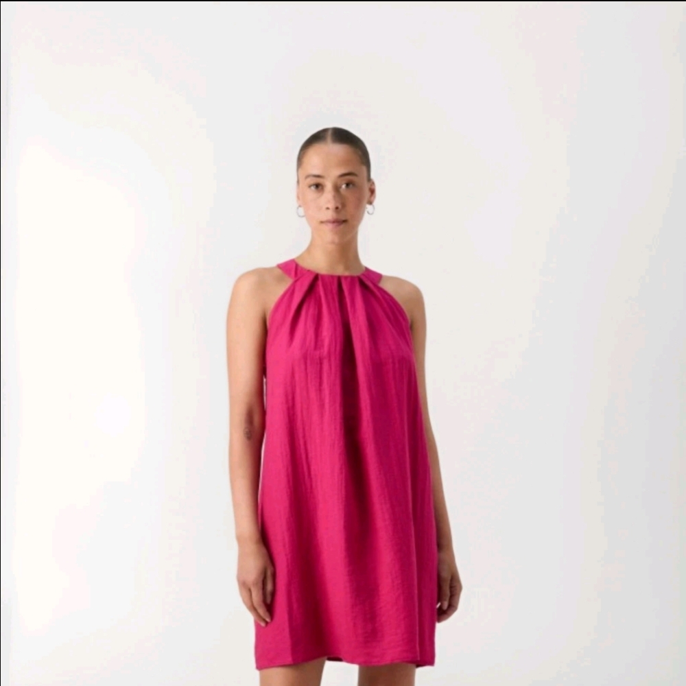 Vero Moda HOT Pink Halter Dress